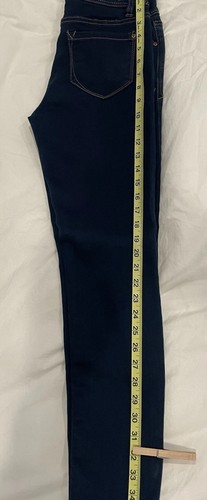 Jeans donna KENSIE The Effortless alla caviglia vita media blu denim taglia 2/26 - Foto 8 di 9
