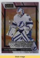 2023-24 O-Pee-Chee Platinum Marquee Rookies Sunset Matt Tomkins #287 READ 0pe6
