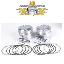 KB Cast Piston Set for 1993-1998 Harley Davidson FXDWG Dyna Wide Glide - sr
