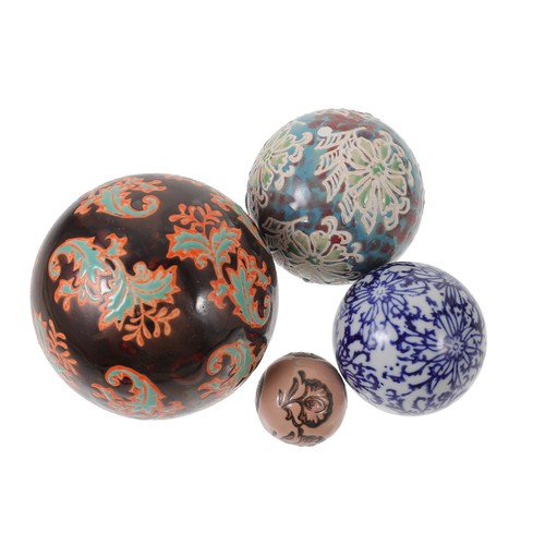 4 Pcs Ceramic Ball Fish Tank Decoration Home Living Room and Accessories - Bild 9 von 12