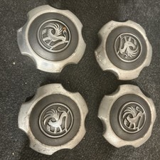x4 Original Vauxhall Astra Vectra Zafira Penta  Alloy Wheel Centre Caps Set VXR