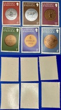 Guernsey 1979 Coin Stamps Short Set Sc-174-176,178,180,185 MNH OG #BL28