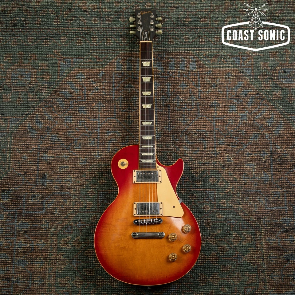 Gibson Les Paul Standard Cherry Sunburst 1990, con estuche original Foto 2 de 4