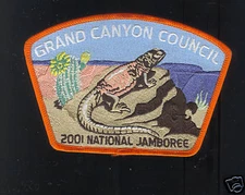 MINT 2001 JSP Grand Canyon Cncl Orange Border