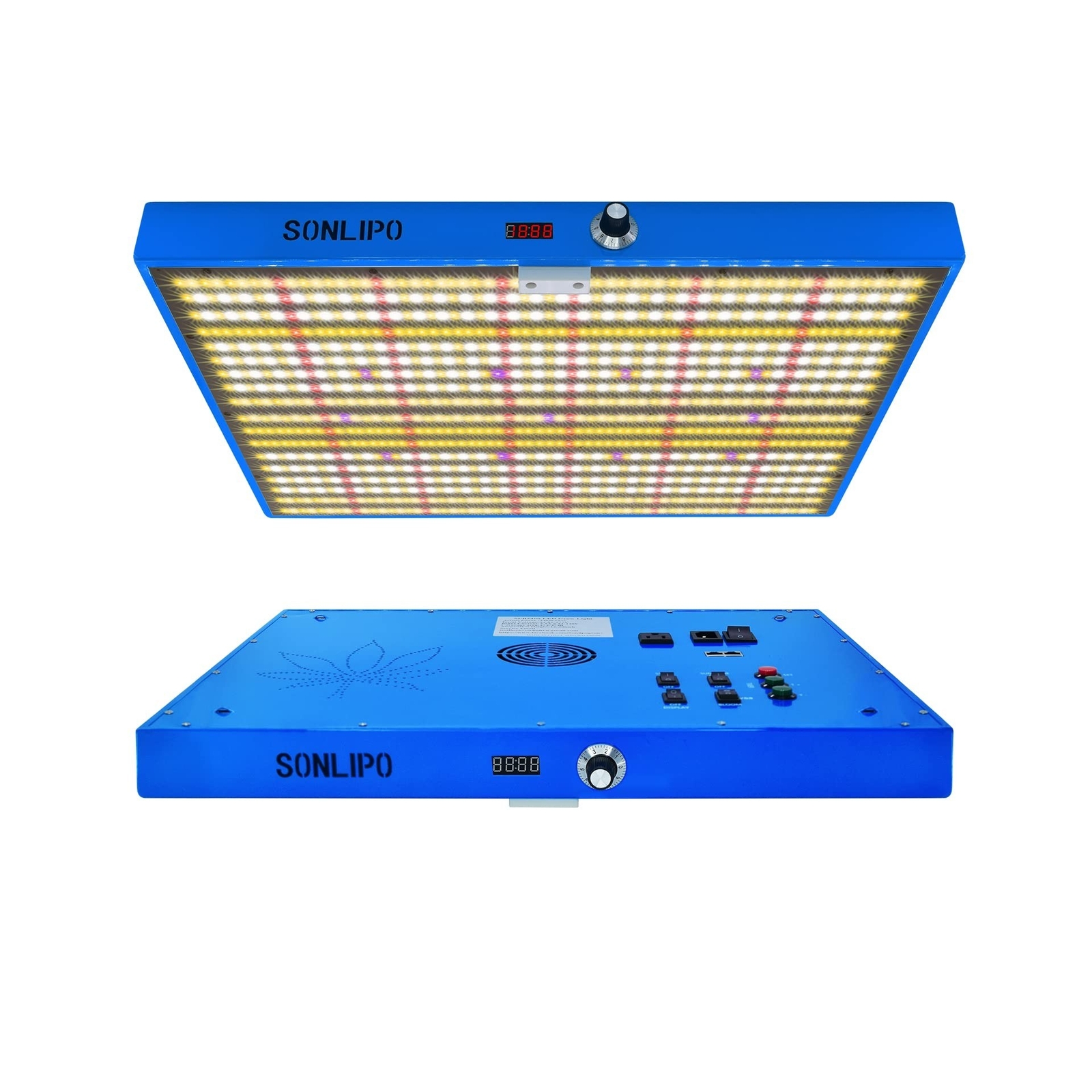 240W LED Grow Light, 4x4 ft Coverage, Dimmable Full Spectrum