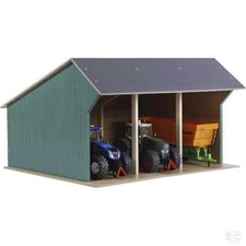 Kids Globe Farming Tractor Machinery Toy Model Shed 1:32 Scale 610193