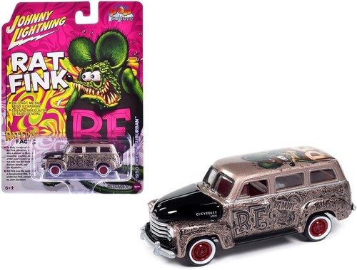 Johnny Lightning Rat Fink 1950 Chevy Suburban 1/64 Pop Culture JLPC014 Release 1