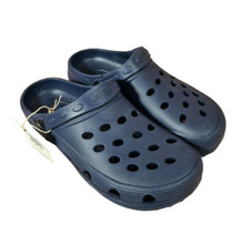 BNWT Mens Size EURO 41 US 8 Rivers Brand Navy Blue Clogs Sandals Shoes