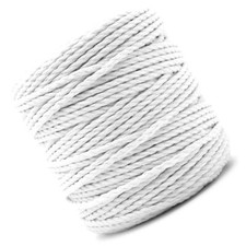 Macrame Rope Cotton Twine String Macrame Cord 3 Strand Twisted Cotton White