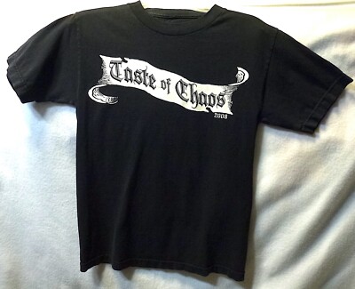 Taste of Chaos 2008 Festival Concert Tour T-Shirt | eBay