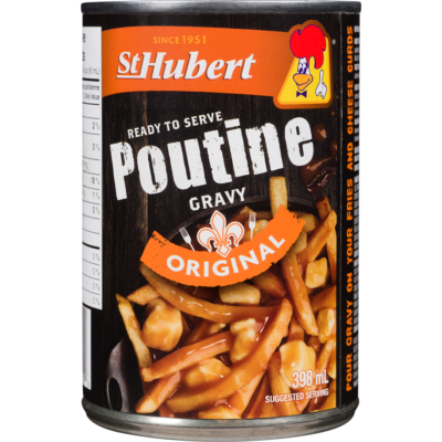 x St-Hubert Original Poutine Sauce 398ml 13oz -CANADIAN FRESH