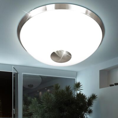 WOFI Lampada Da Soffitto 1 Luce – Design Moderno Con Lampadina A Risparmio Energetico