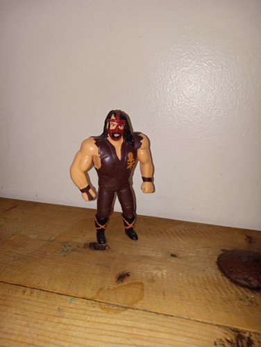 WWF Bend-Ems Mankind Wrestling Action Figure Serie...