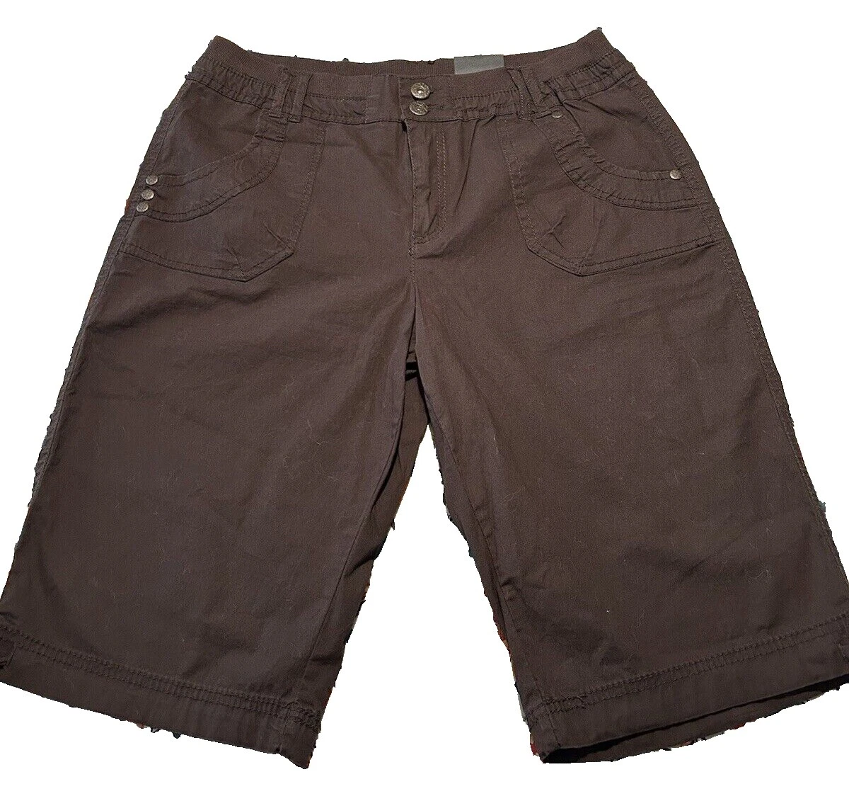 Pantalones cortos para mujer Roz & Ali de talla regular