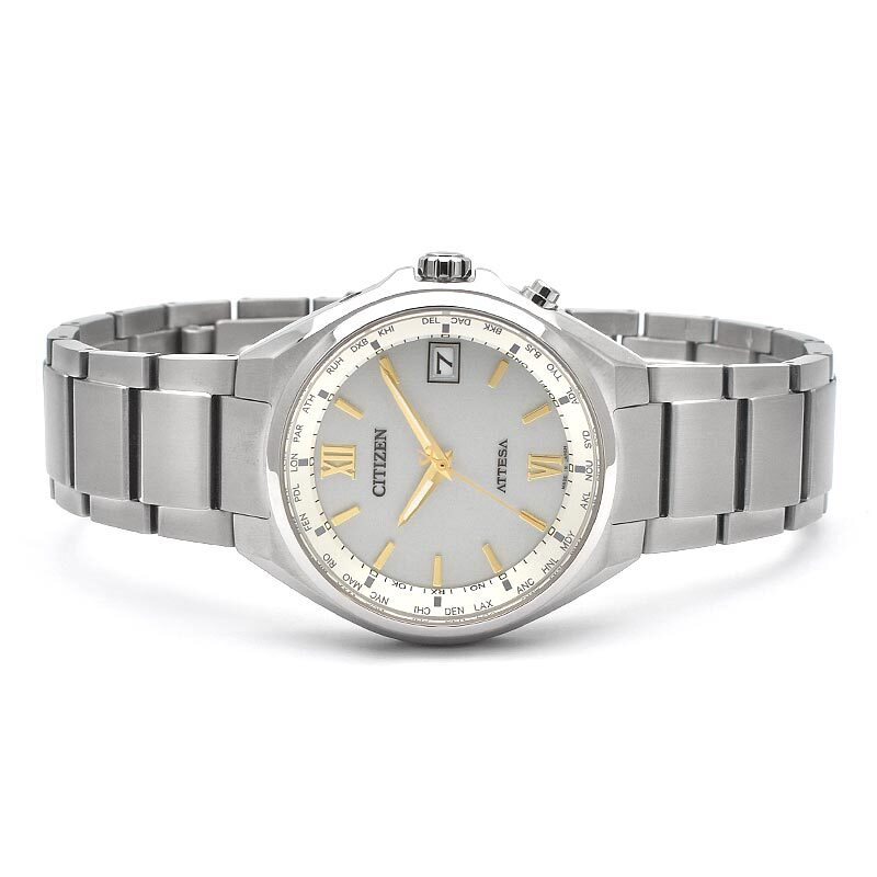 CITIZEN ATTESA CB1120-50C Eco-Drive Titanium Radio Solar Watch