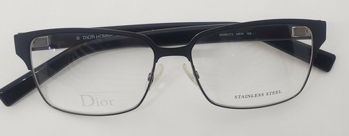 Dior Homme 0172 schwarz/metallgetreu M6W Brillengestell 55-14-145 Italien Neu RX - Bild 4 von 5