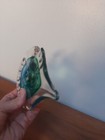 LUKE ADAMS Art Glass Fish Design Paperweight, Sun Catcher - Signed by Artist  — photo 7