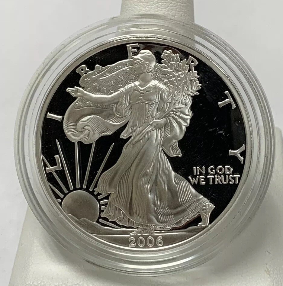 2006 Silver American Eagle Proof .999 1 Oz. | eBay