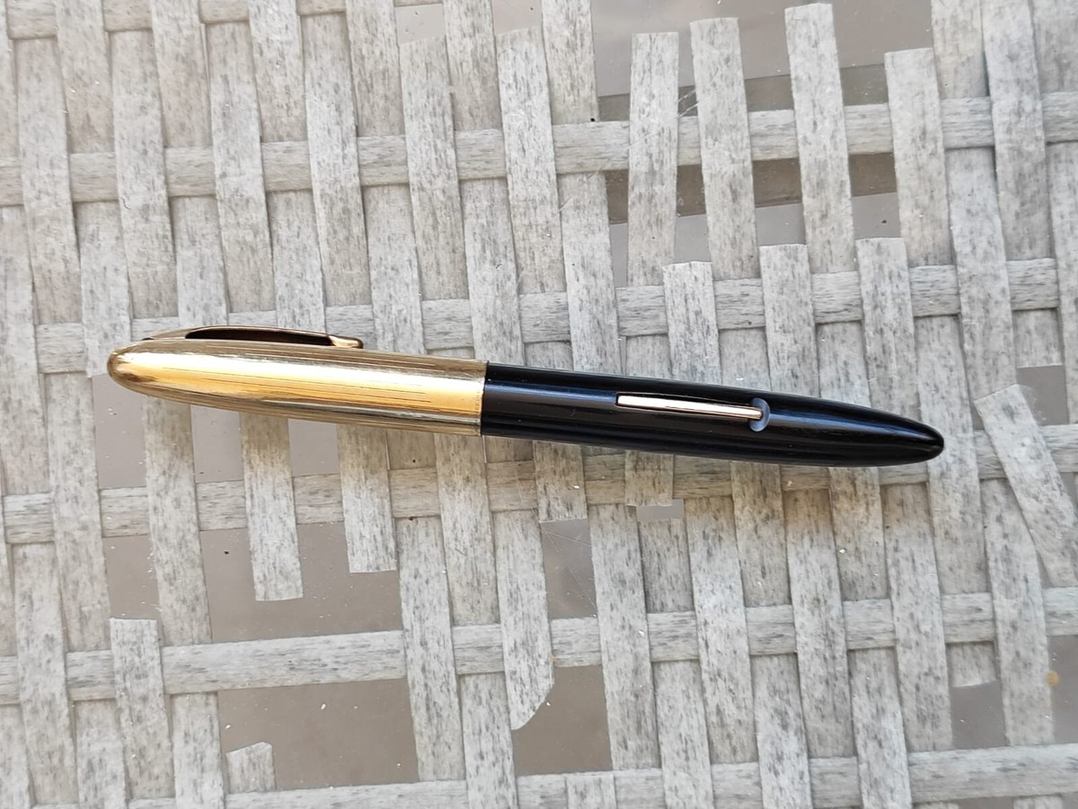 Sheaffer 79 Lifetime White Dot 14k nib fountain Black 14k Cap Made