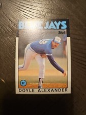 1986 Topps - #196 Doyle Alexander Toronto Blue Jays Pitcher