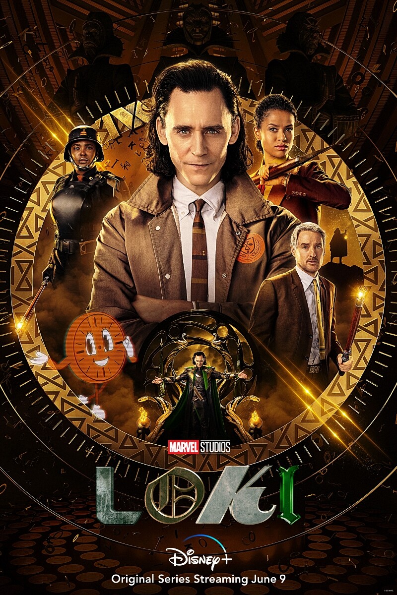 Loki 2021 Season 1 Poster TV series 48x32" Art Silk Print