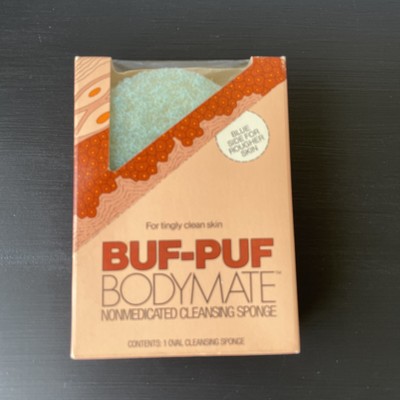 Vintage Buf-Puf Bodymate Body Sponge Double-Sided NOS