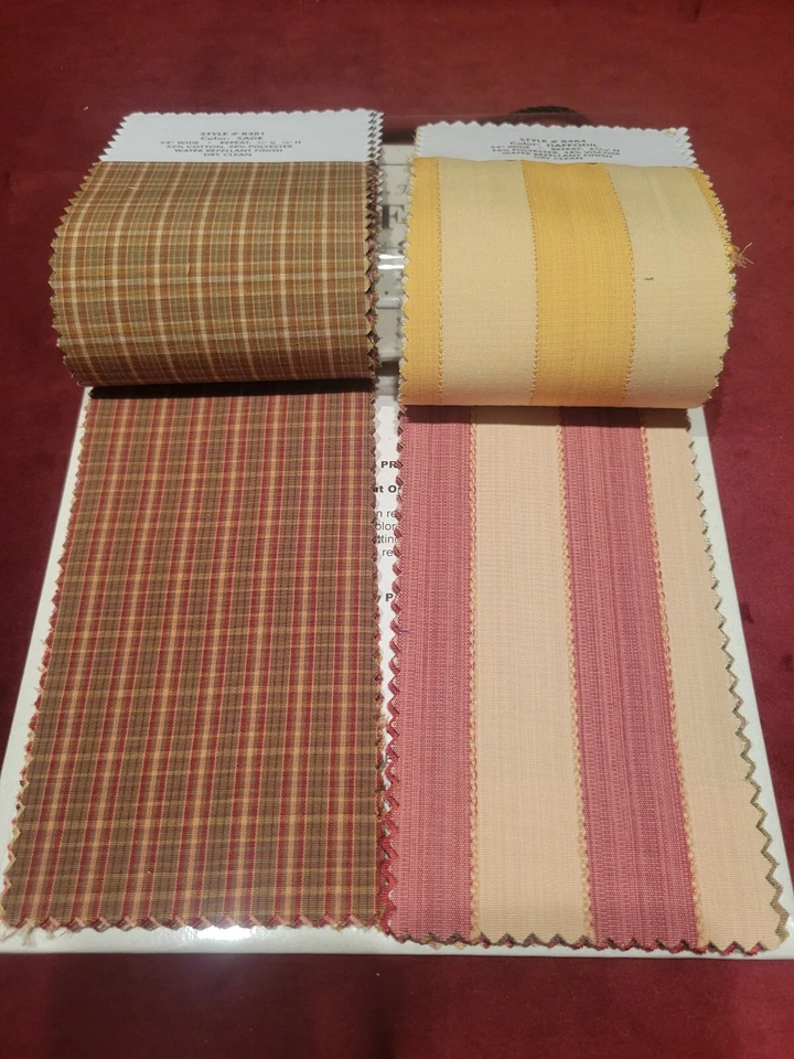 Delta Fabrics Sample Book.  #112.  Tea Garden Collection. 8 Styles. 36 Colorways - Image 3 of 4