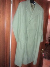 Vecchio cappotto in panno kaki Carabinieri anni '50