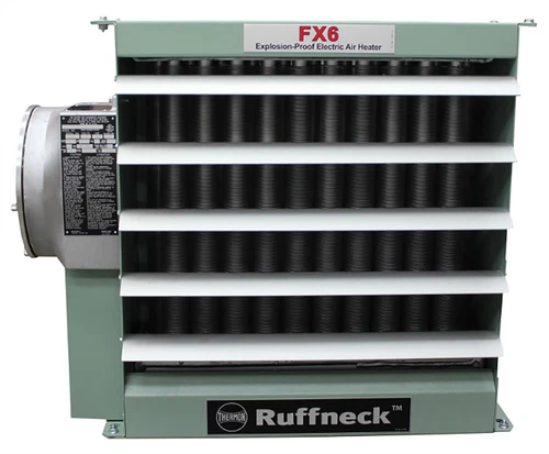 Ruffneck™ FX6 6-Gen Explosion-Proof Forced Air Heater, 10,250 Btu/hr, 3kW, 480V