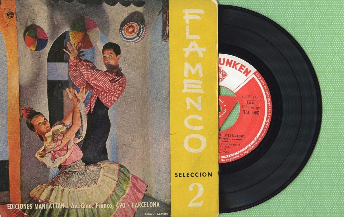 PERICON DE CADIZ / Cante Flamenco / TELEFUNKEN TFJ 95512 Press