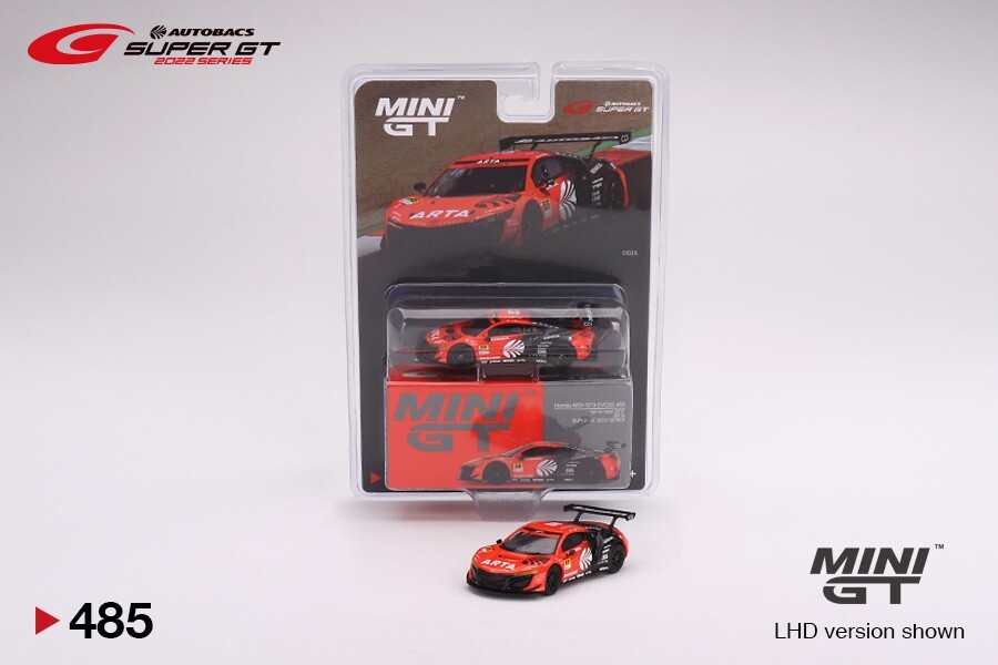 ミニカー MINI GT Honda NSX GT3 EVO22 #55 485 Mini GT Honda NSX GT3 EVO22 #55 ARTA 2022 Super GT MGT00485