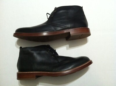 COLE HAAN MENS NEW BLACK LEATHER LACE UP BOOTS SIZE: 11M | eBay display picture 1