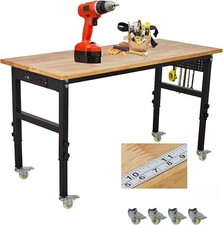 60 x 24 Workbench with Power Outlet, Scales, ...