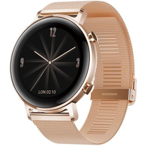DOVIICO Smart Watch, 1.69 DOVIICO Smart Watch Rose Gold Pink Band Fitness Tracker Health Monitor display picture 1