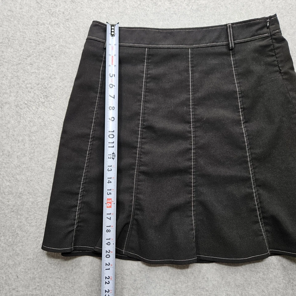 Женская черная плиссированная мини-юбка Exact Change размер 11 - Изображение 4 из 4