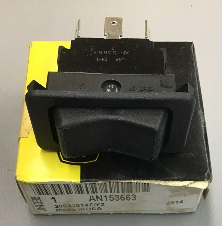 Genuine John Deere OEM Toggle/Rocker Switch #AN153663 (B325) | eBay