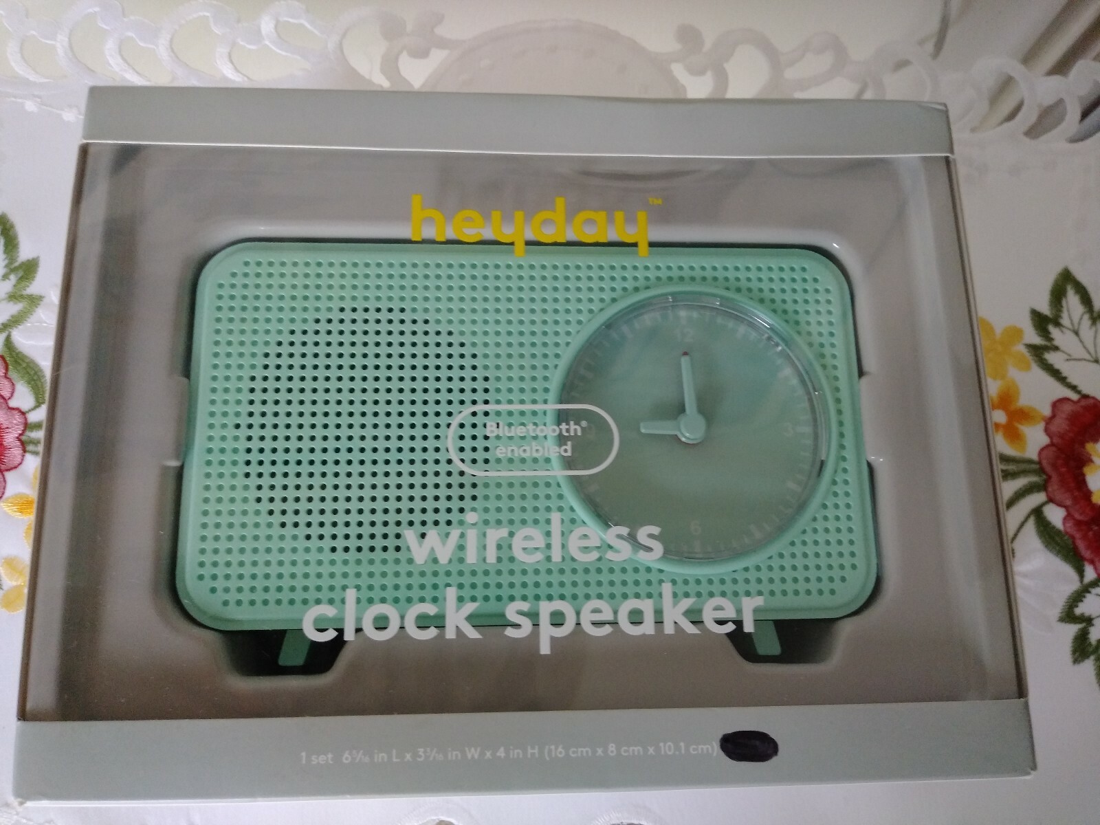 heyday clock speaker