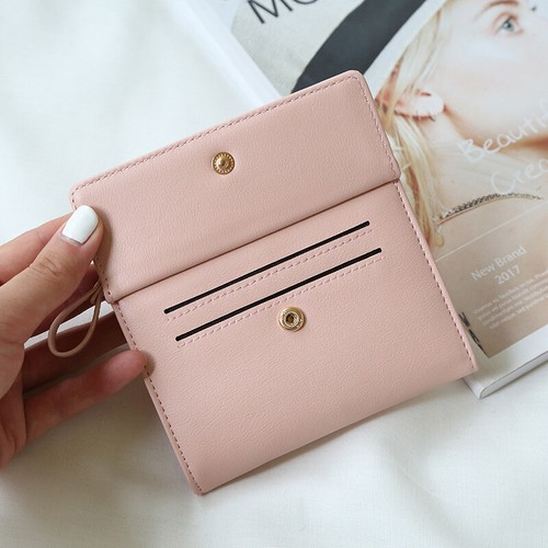 Mujeres RFID Bloqueo Pequeña Cartera de Cuero Portatarjetas de Crédito Mini Cartera Plegable EE. UU. - Imagen 7 de 17