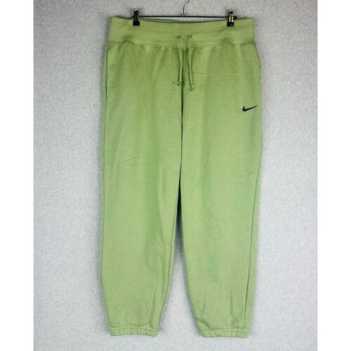 New Nike Womans Sz XL Jogger Athletic Pants Pockets RN56323 Green Pull On NWT - Picture 2 of 11