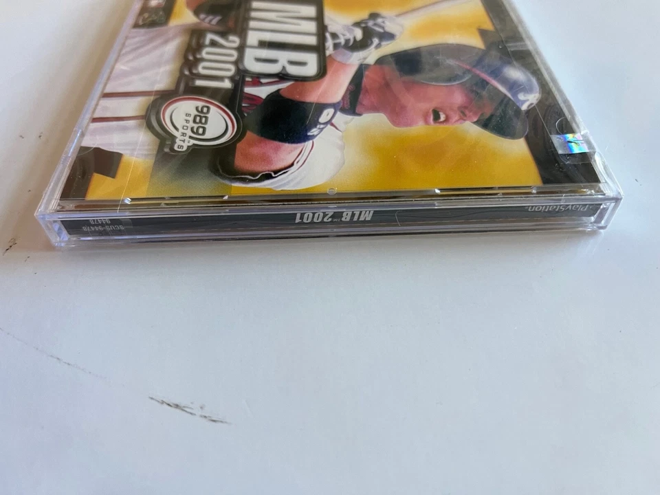 MLB 2001 Sony PlayStation 1 PS1 New Factory Sealed 989 Sports Chipper Jones OOP - Image 3 of 4