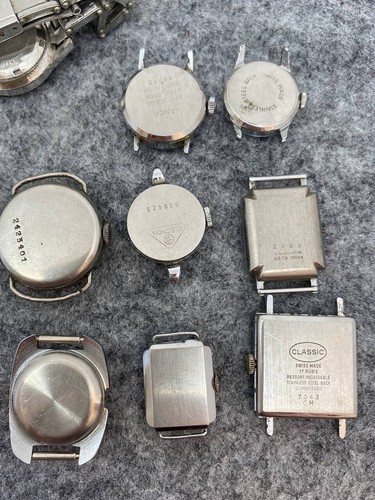 LOT OF 15 WATCHES FOR LADIES FOR PARTS OR REPAIR DELBANA, VULCAIN, MOERIS, ETC - Picture 12 of 12