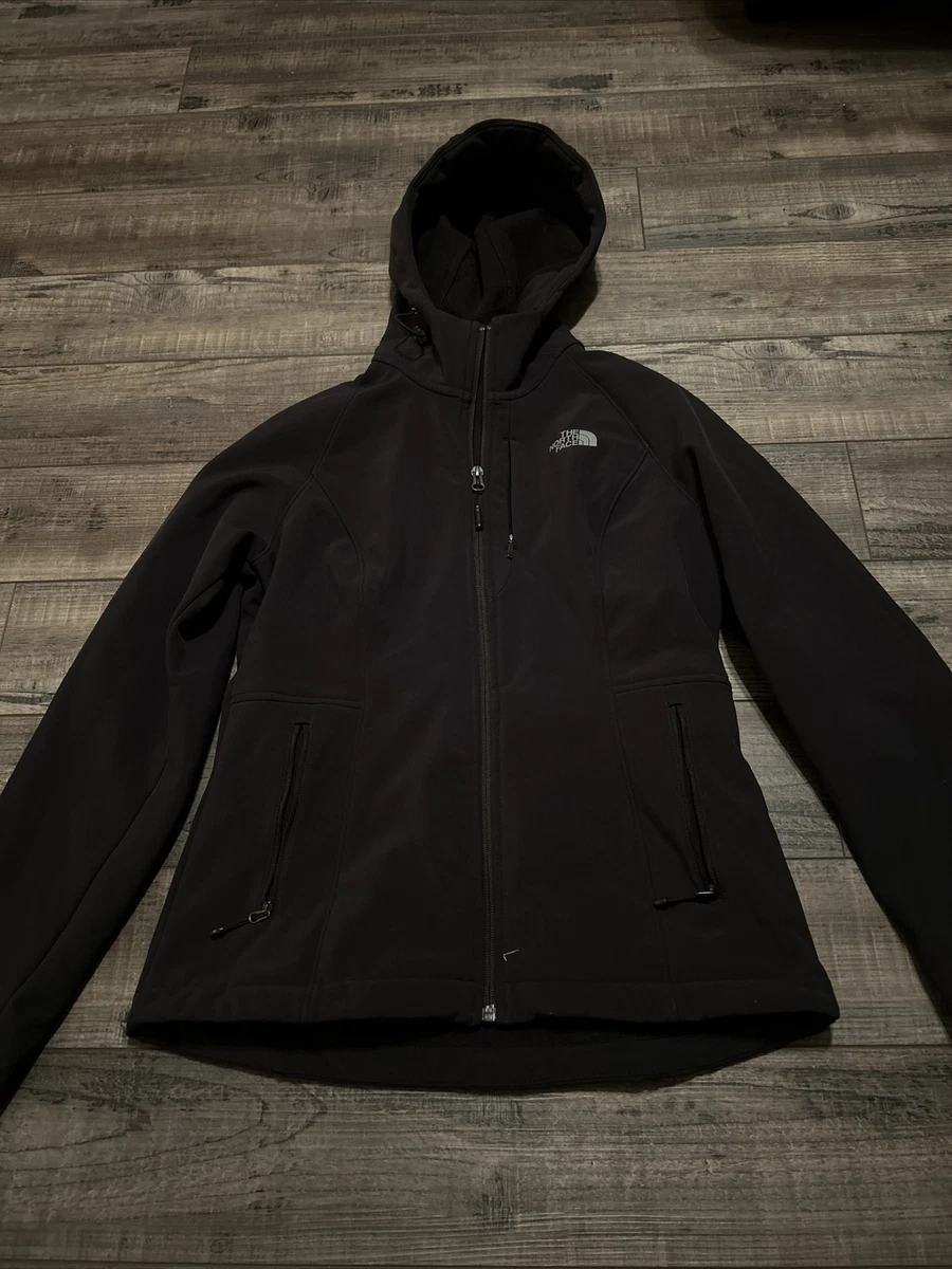 Womens north face windwall sale jacket with hood
