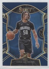 2020-21 Panini Select Concourse Retail Blue Prizm Cole Anthony #75 09wc