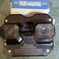 Sawyers View-Master Vintage Made In USA 6 Reels, 3 Disneyland, 3 Hollywood Stars