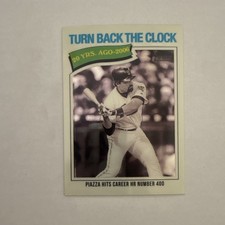 Mike Piazza - Turn Back The Clock - Base Chrome 2026 Heritage #336