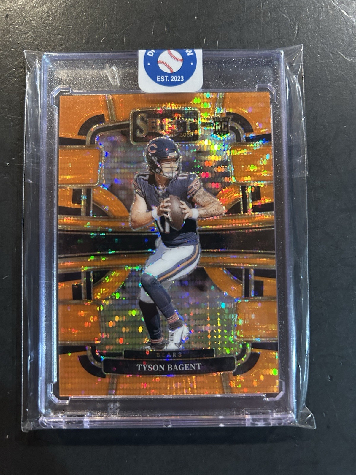 Tyson Bagent 2023 Select #18 Orange Pulsar Rookie /7