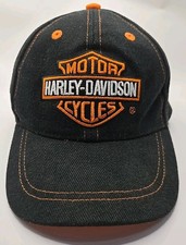 Harley-Davidson  WORLD FAMOUS MOTORCYCLES  Hat/BallCap, Adjustable Strap Toddler