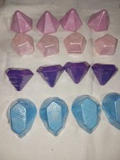 Luxury Bath Bombs. Gift Set, Diamond Cut. Lot of 16. Orange Vanilla Velvet. New