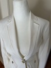Theory $375. NWT White Blazer Jacket Sz. 0  XS — photo 2