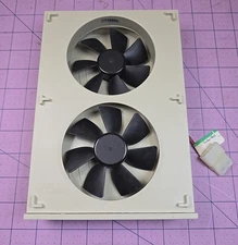 Retro Beige Computer Zerus "Just Cooler" 5.25"Bay 2 Fan Case HDD Cooler